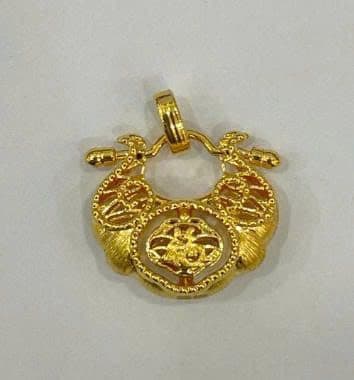 Mặt Dây Vàng 24K Khánh Tài Lộc ANCARAT
