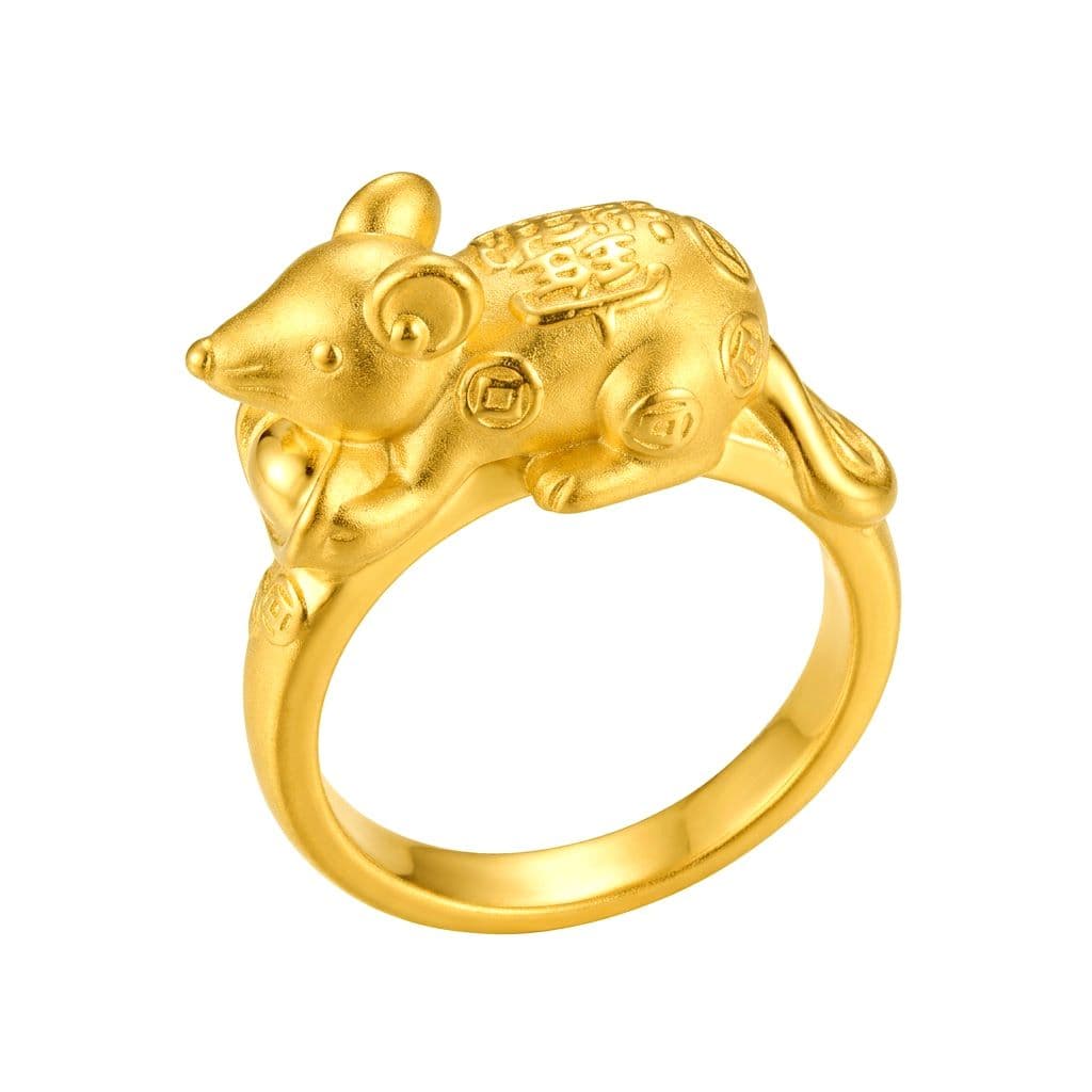 Nhẫn Vàng 24K Kim Tý chiêu tài tấn bảo