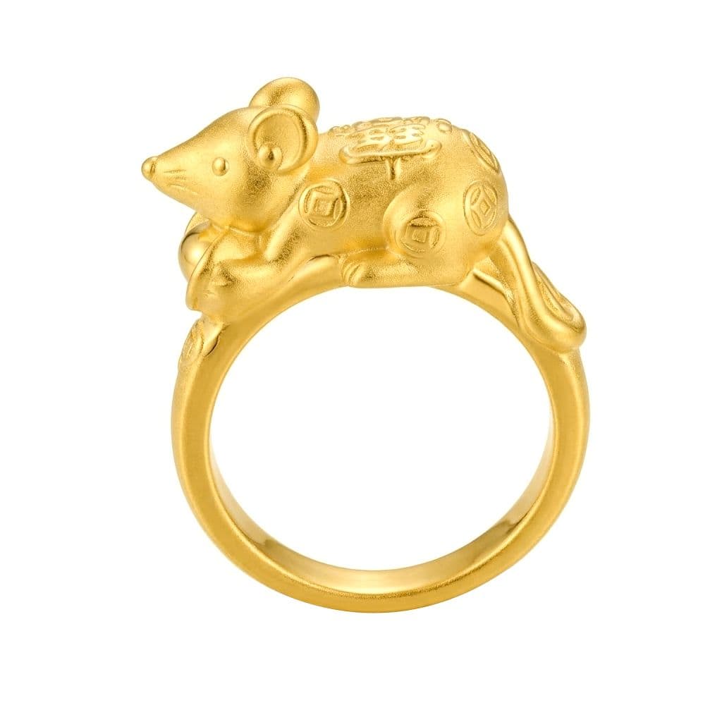 Nhẫn Vàng 24K Kim Tý chiêu tài tấn bảo