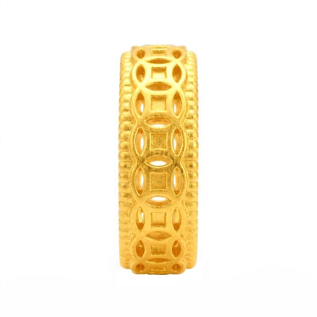 Nhẫn Vàng 24K Kim tiền