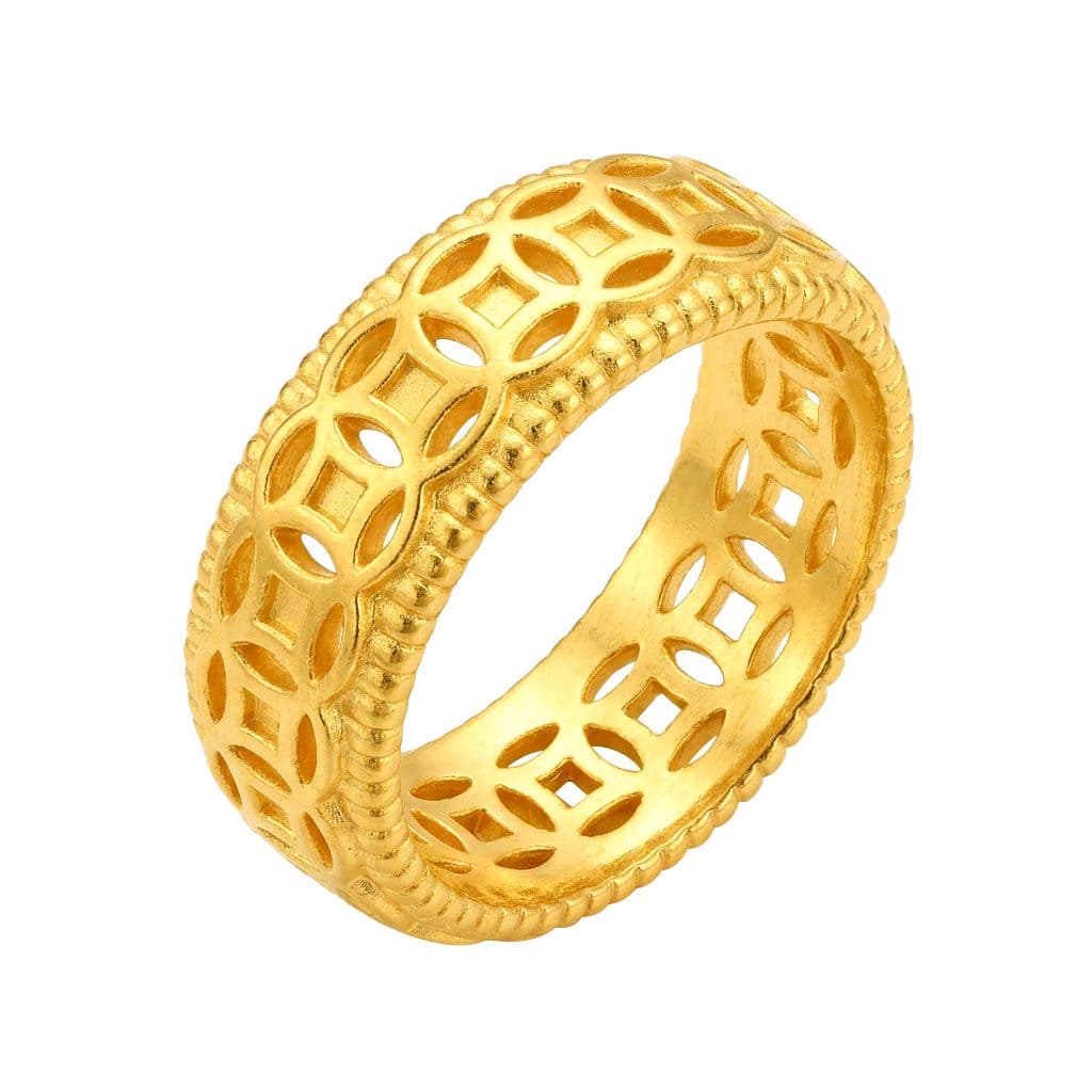 Nhẫn Vàng 24K Kim tiền