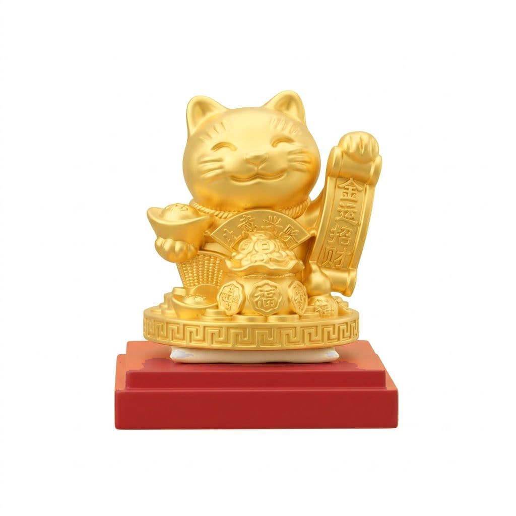 Tượng vàng 24 Mèo chiêu tài