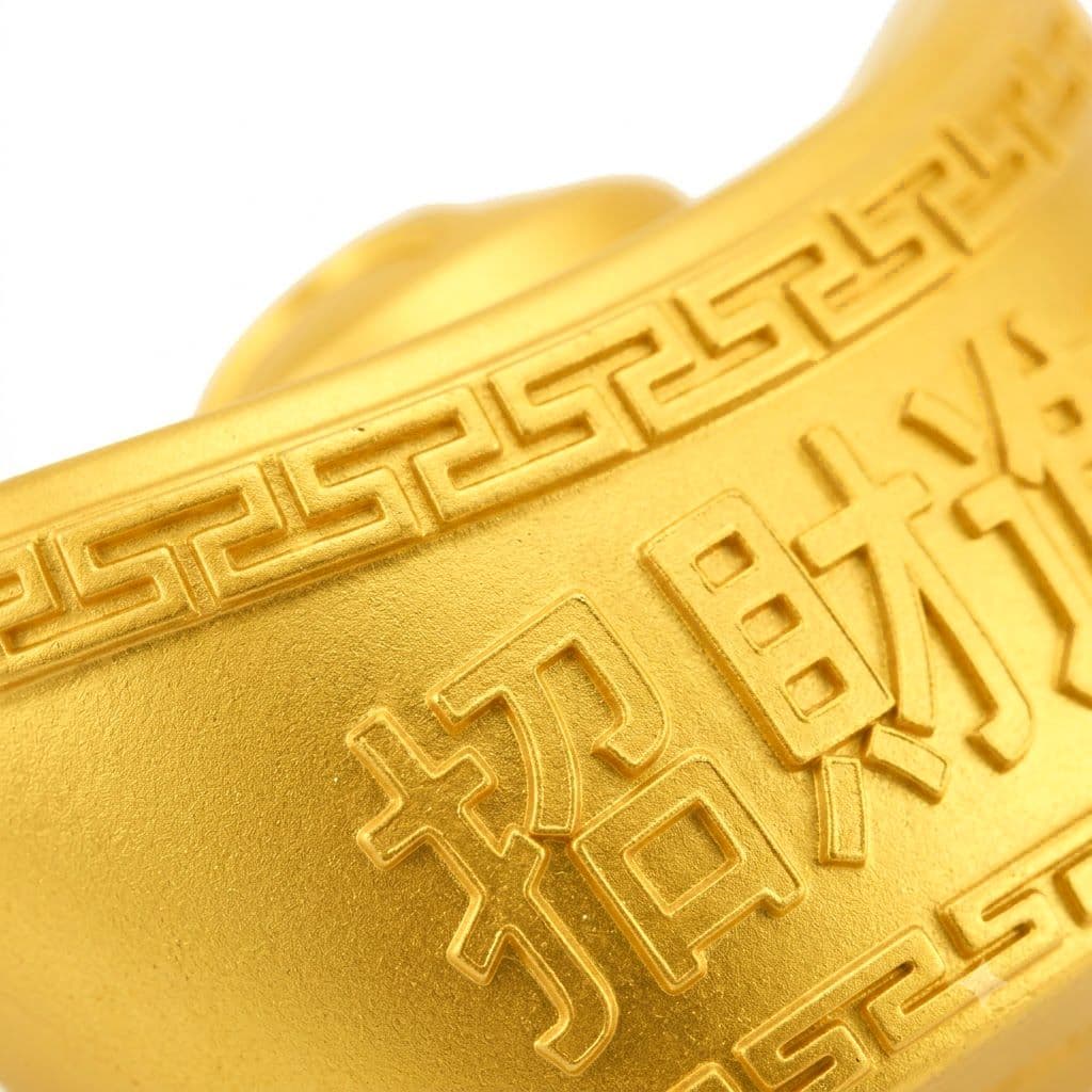 Tượng vàng 24k Kim nguyên bảo