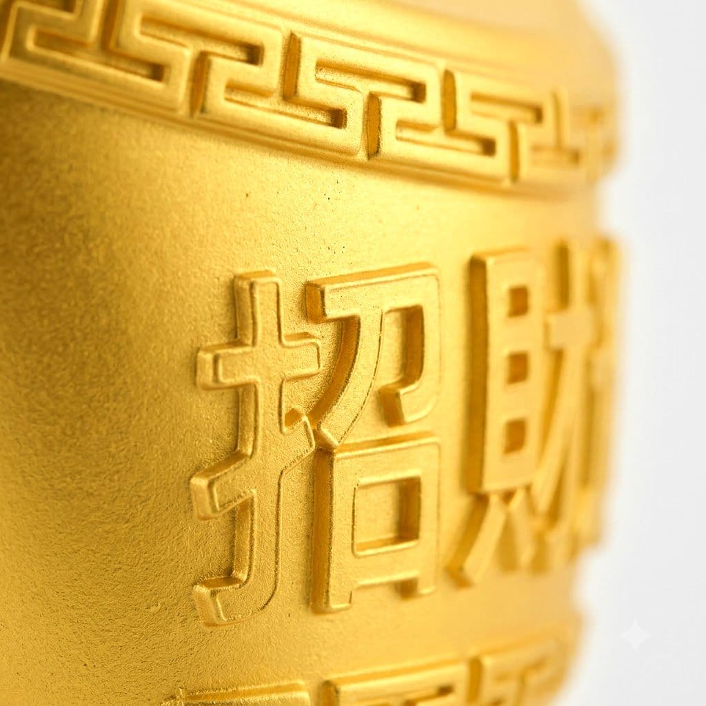 Tượng vàng 24k Kim nguyên bảo