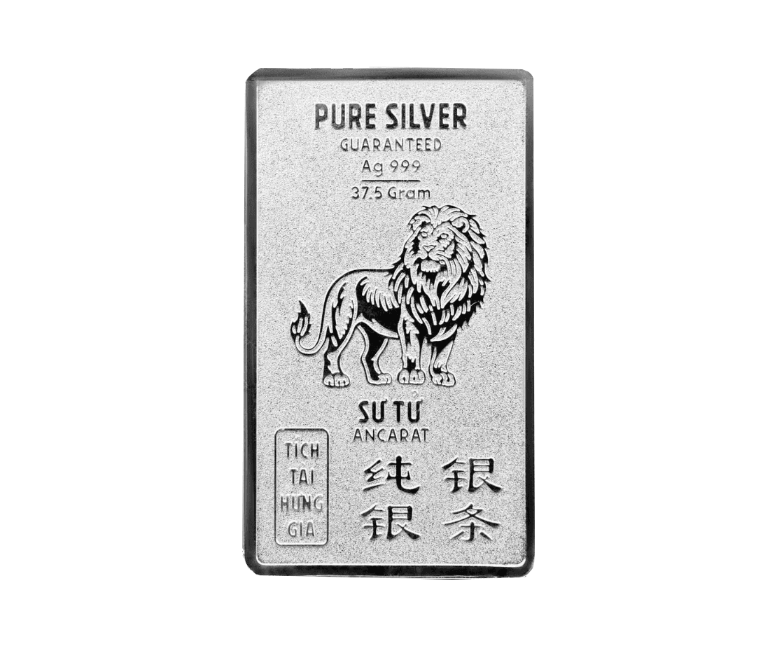 Bắc Sư Tử 1 lượng .999 Silver Bar