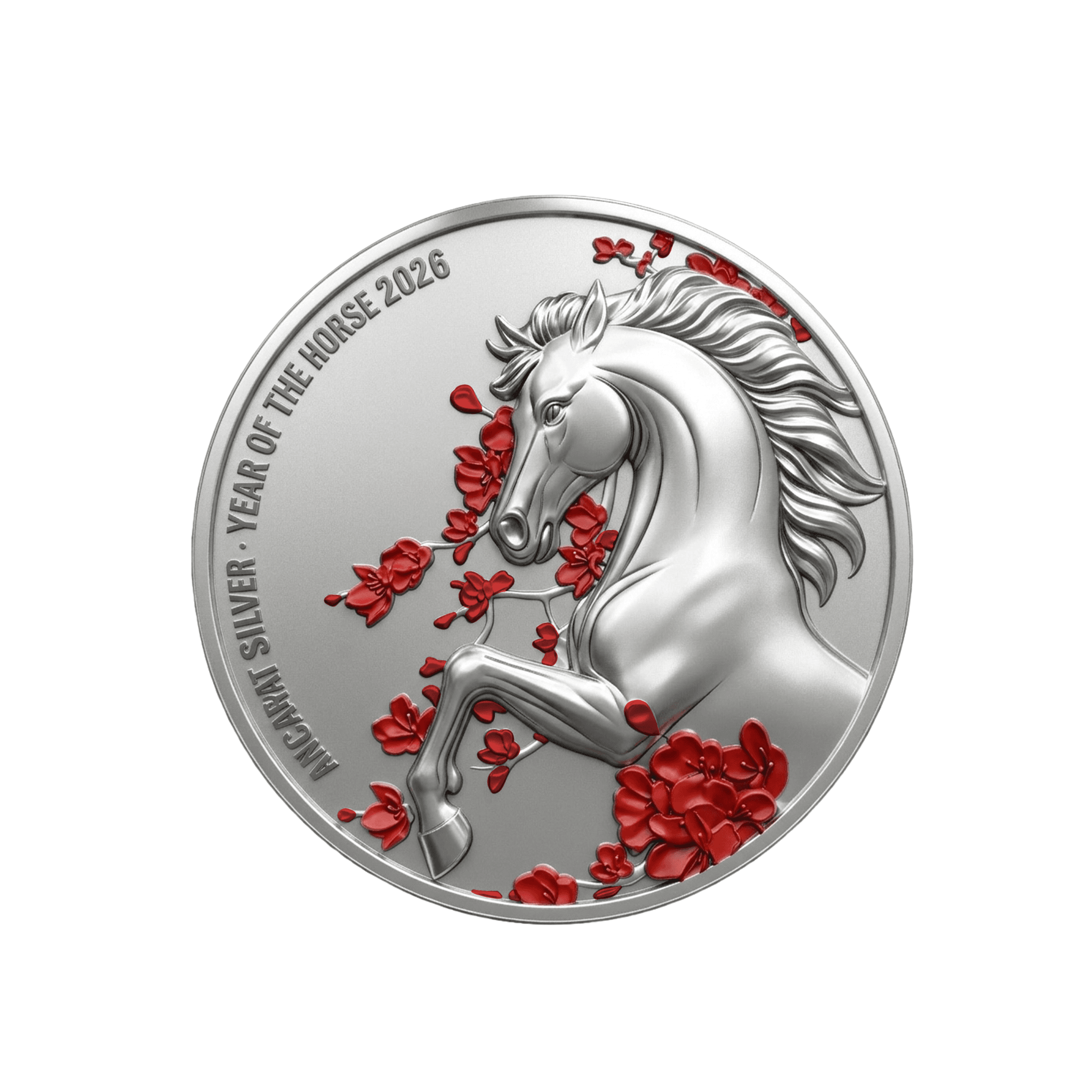 Đồng Bạc 999 Thiên Mã Đào Hoa 1 Lượng V.I.P ANCARAT