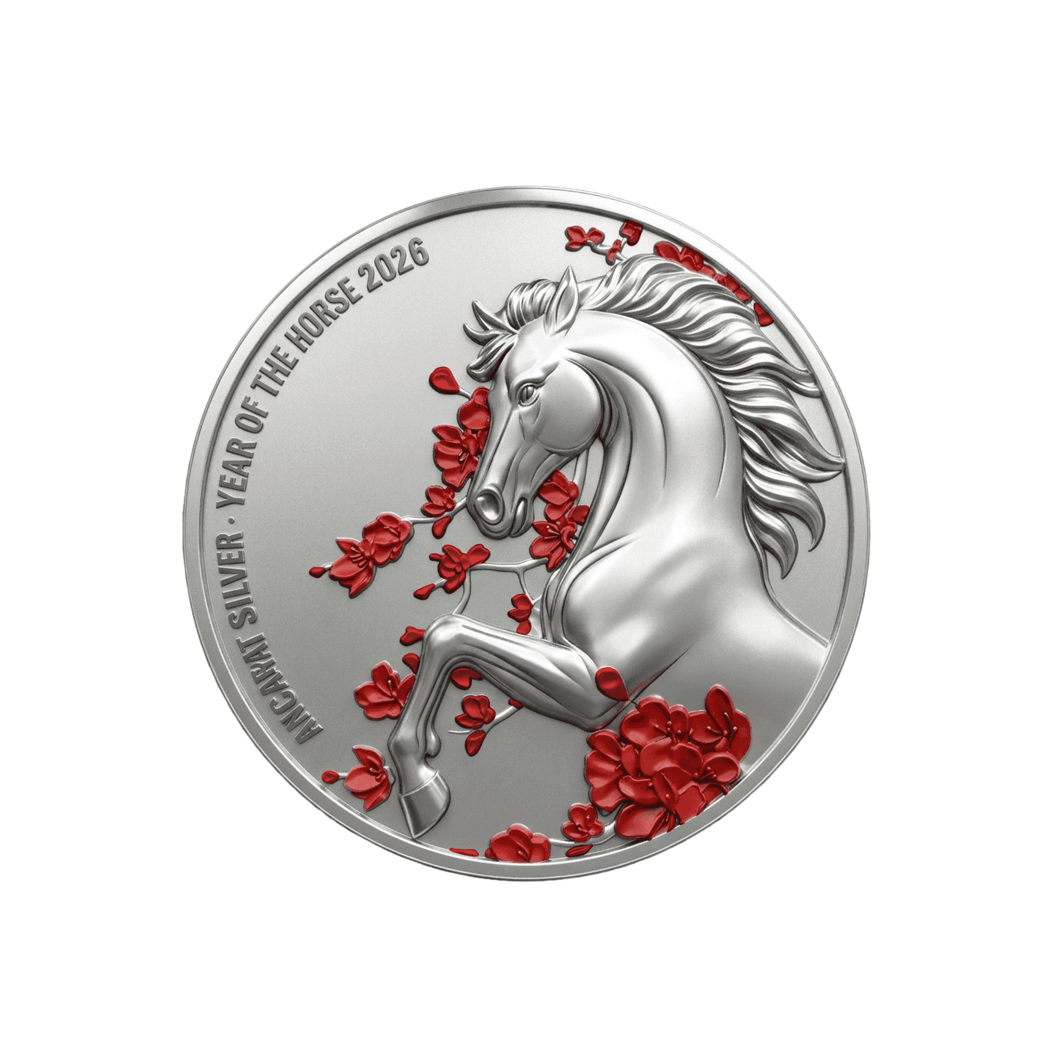 Đồng Bạc 999 Thiên Mã Đào Hoa 1 Lượng V.I.P ANCARAT