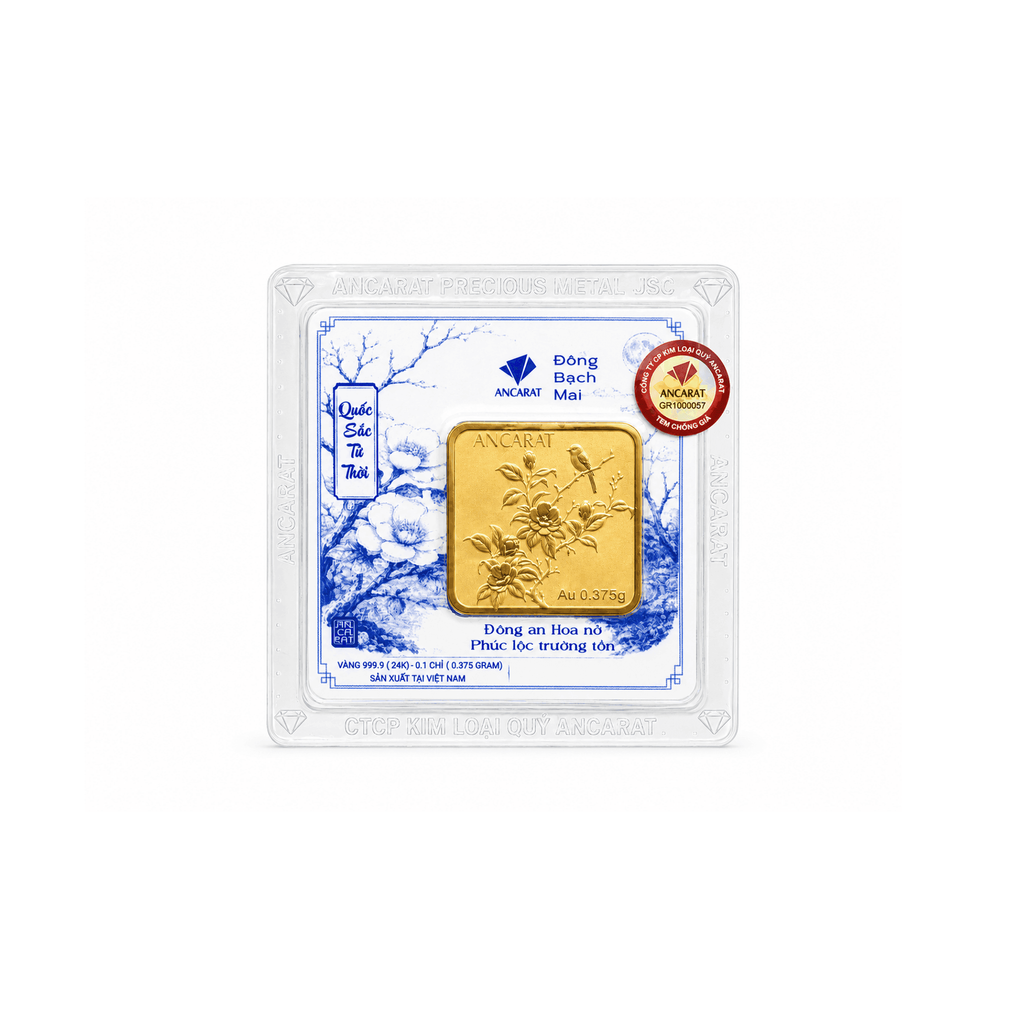 Vàng Quốc Sắc Tứ Thời - Đông Bạch Mai 9999 - 1 phân