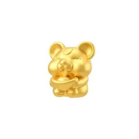 Charm Vàng 24K Kim Tý nén vàng