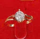Nhẫn kiểu 18k đính đá