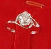 Nhẫn kiểu 18k đính đá