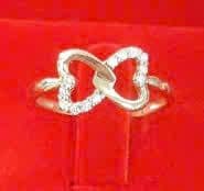 Nhẫn kiểu 18k đính đá