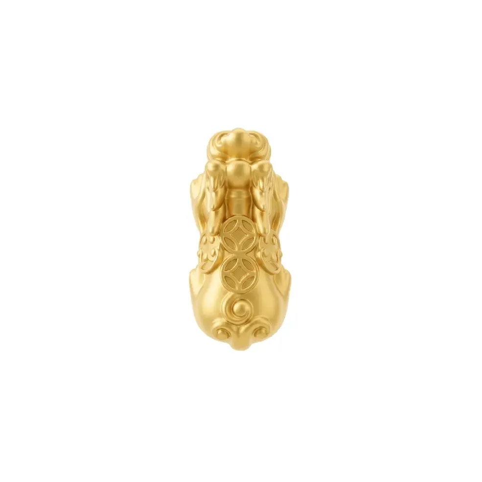 Charm Vàng 24K Tỳ Hưu Đồng Xu Khánh Kim ANCARAT