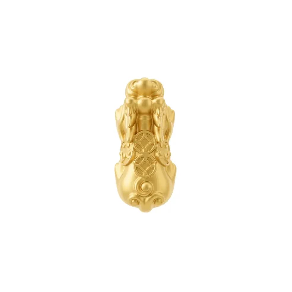 Charm Vàng 24K Tỳ Hưu Đồng Xu Khánh Kim