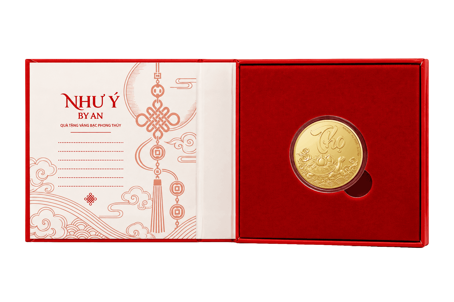 Vàng Mỹ Nghệ 9999 1 Phân Thọ Phúc Bình An ANCARAT
