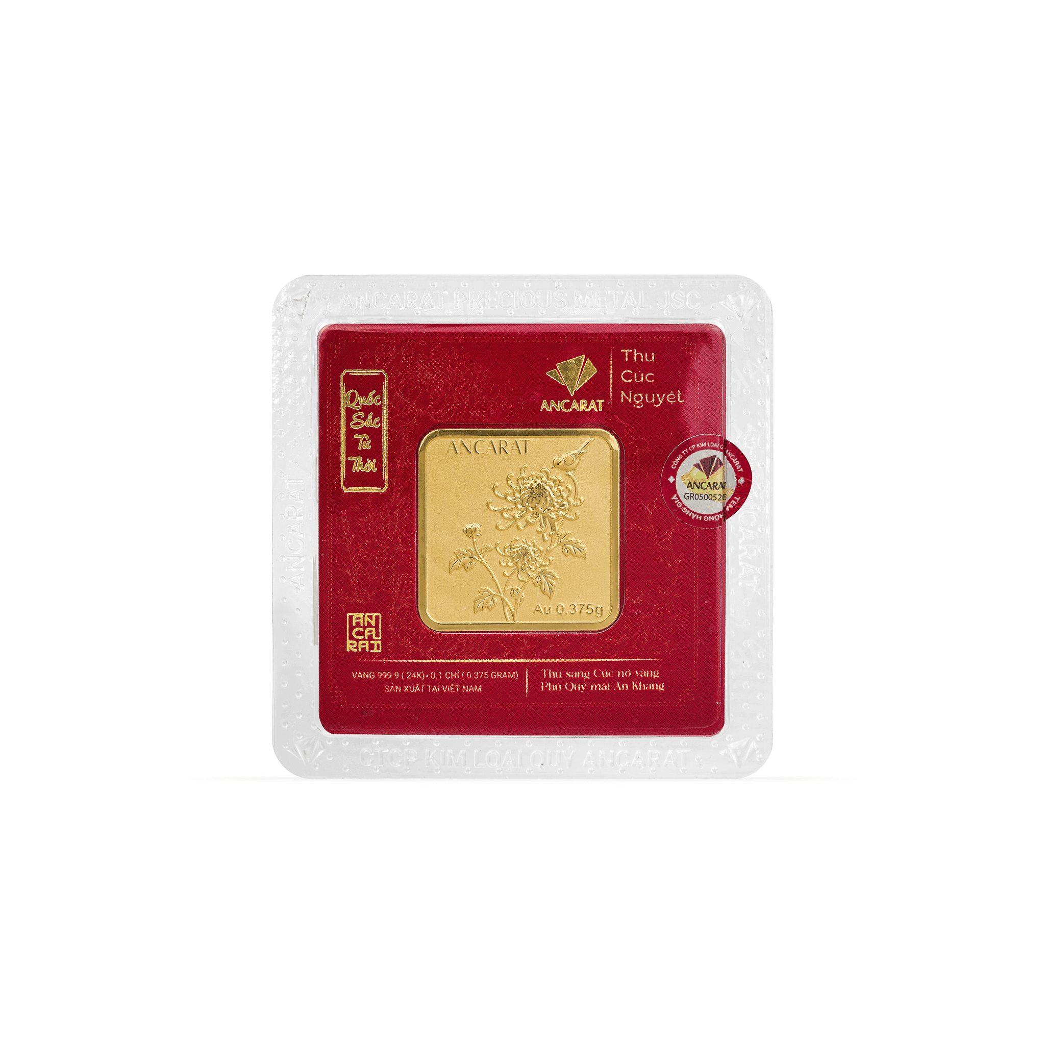 Vàng Quốc Sắc Tứ Thời - Thu Cúc Nguyệt 9999 - 1 phân