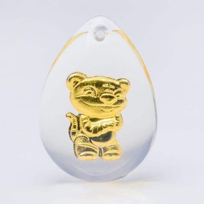 Mặt 3D Dát Vàng Tuổi Dần