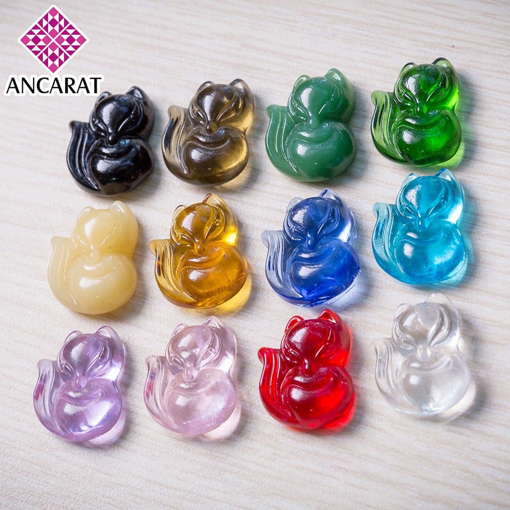 Mặt Dây Hồ Ly Đá