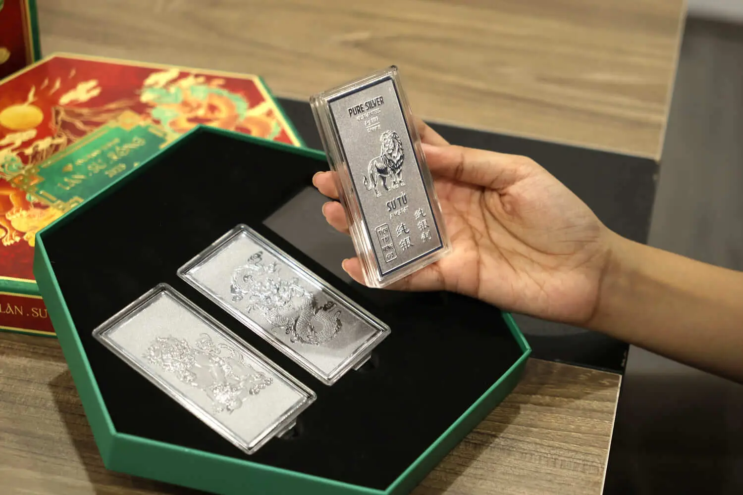 Mua bạc miếng Bắc Sư Tử 999