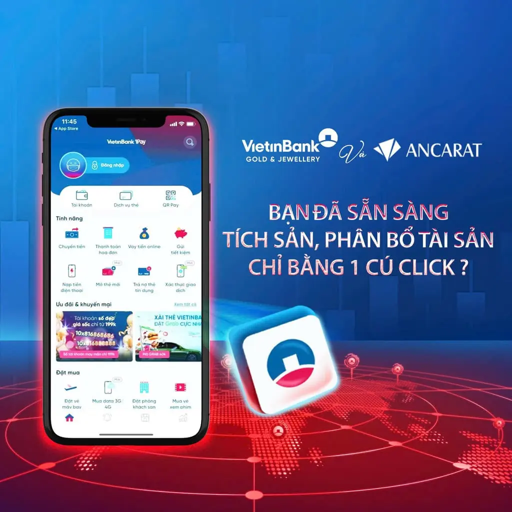 Ưu điểm khi mua bạc Ancarat qua ngân hàng