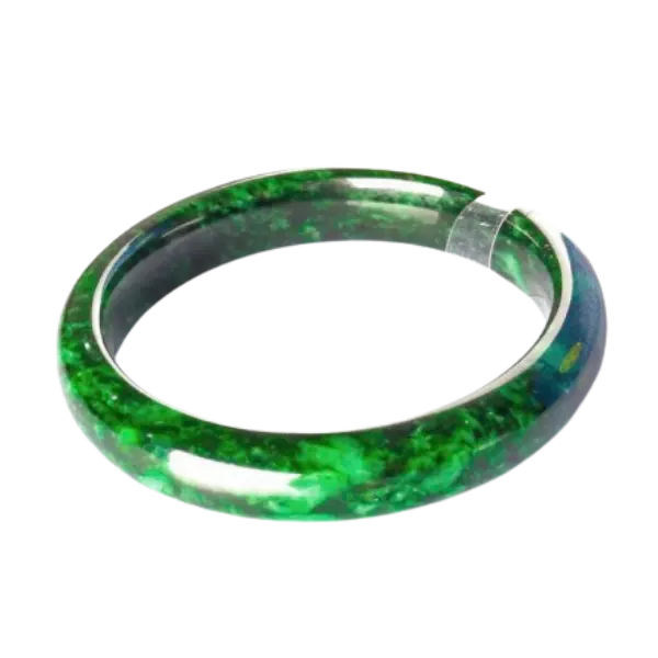 Vòng tay ngọc bích thiên nhiên phong thủy – Bình an – May mắn