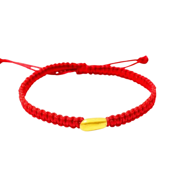 Vòng Tay Charm Vàng 24K hạt gạo MS01 Size XS