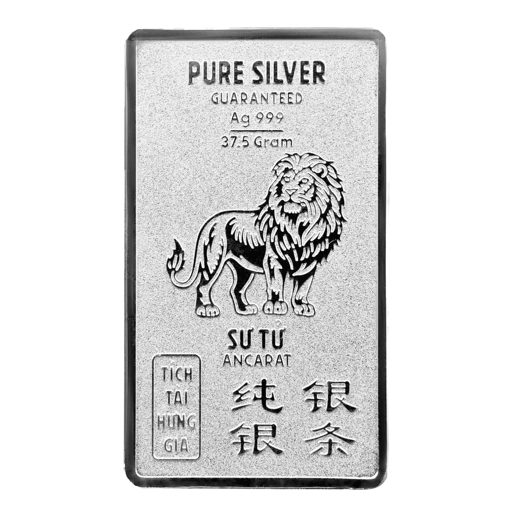 Bắc Sư Tử 1 lượng .999 Silver Bar