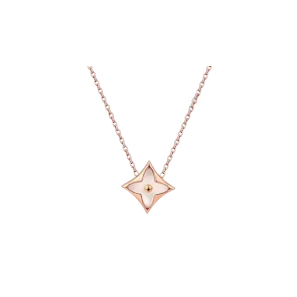 Dây chuyền Vàng 18K Golden Leaf – Mặt hình thoi