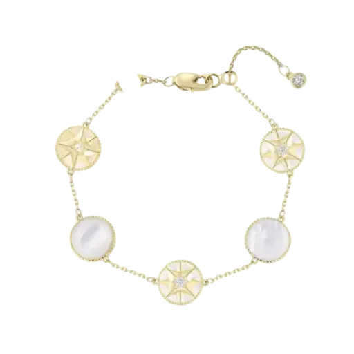 [AG7502.L168.709] Lắc tay Vàng 18K Golden Lucky Star