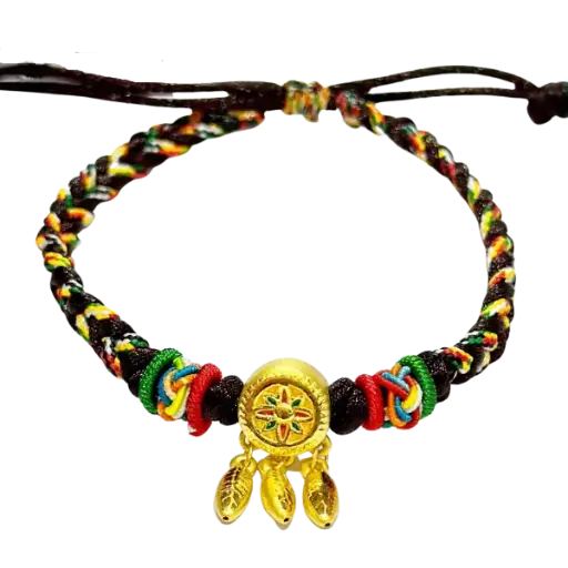 [AG9992.C066.040] Vòng Tay phối Charm Vàng 24K Chuông Gió – may mắn