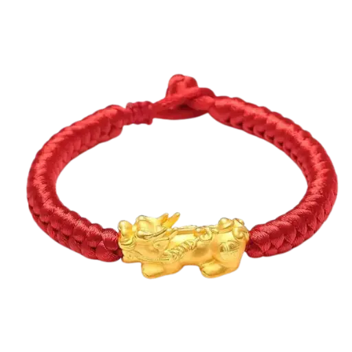 [AG9992.C014.026] Vòng tay Charm vàng 24K Tỳ Hưu Tụ Lộc