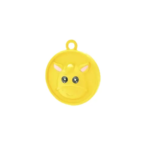 [AG9992.M007.155] Mặt dây Vàng 24K Kim Ngọ tròn MS24