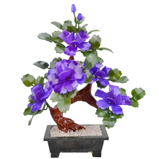 [ADA.T02.005] Bonsai Mẫu Đơn tím 5 Bông 005