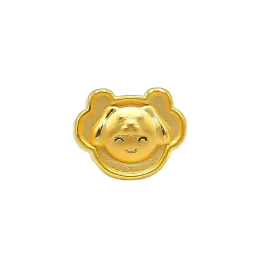 [AG9992.C011.174] Charm Vàng 24K Kim Tuất Khánh Vàng Chữ Phúc