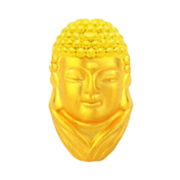 Charm Vàng 24K Phật Cổ Áo