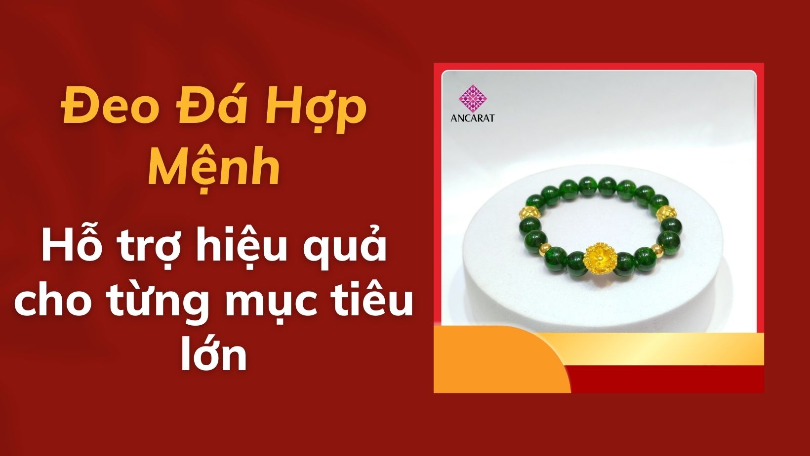 Đeo đá hợp mệnh