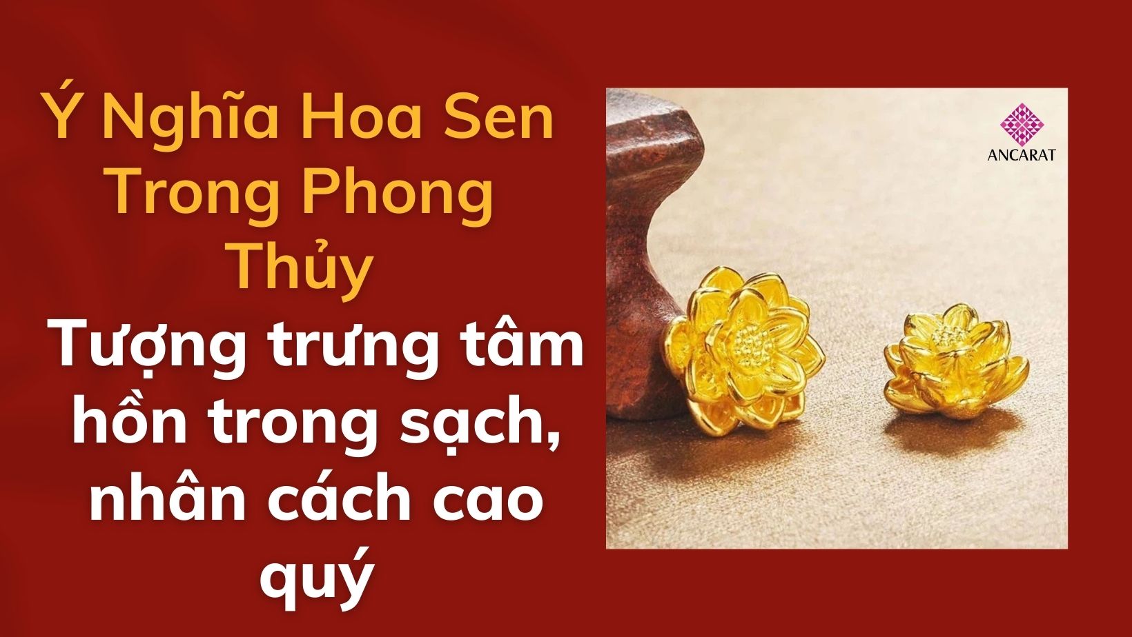 Hoa sen trong phong thủy