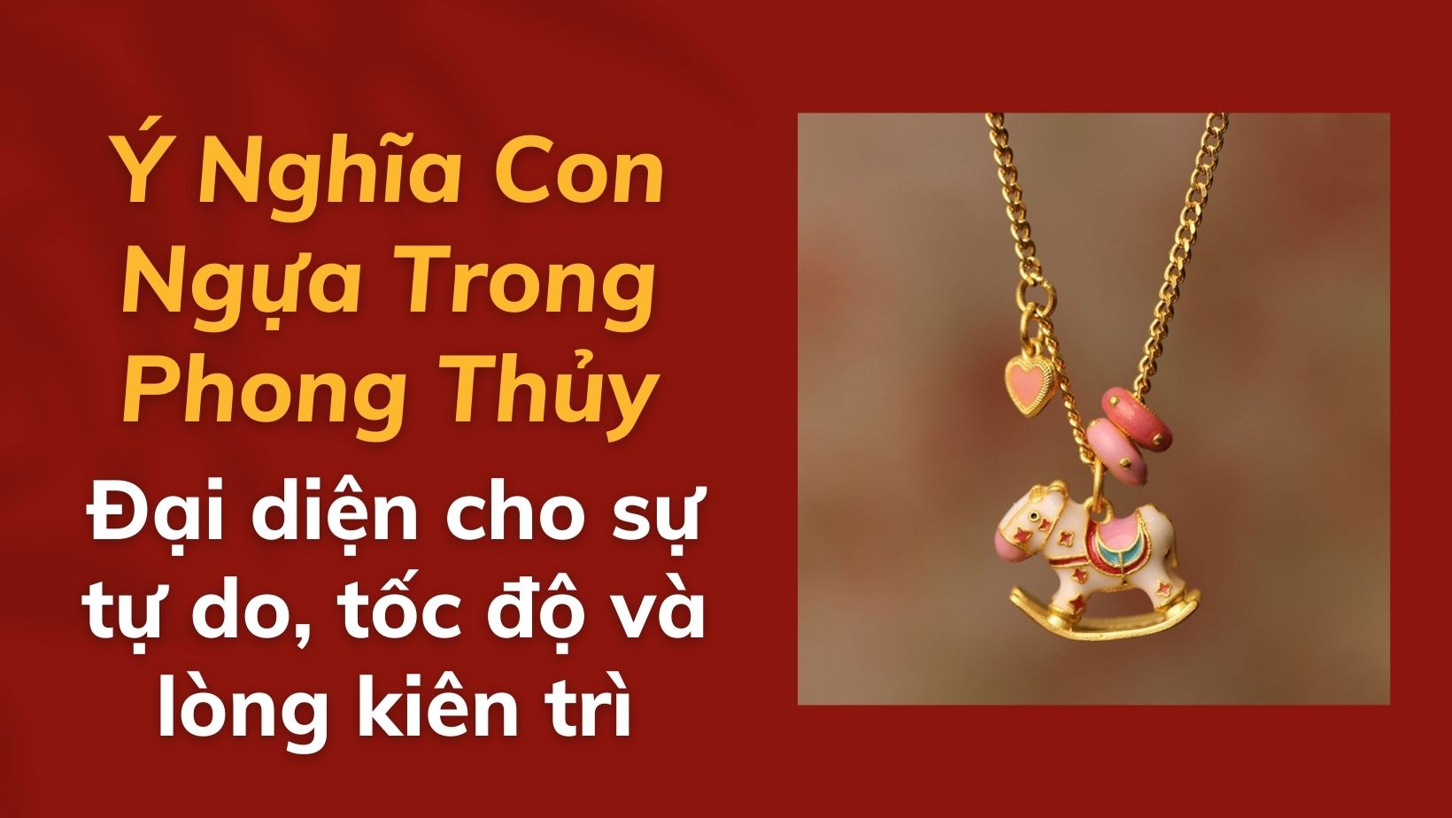 Ý nghĩa ngựa trong phong thủy