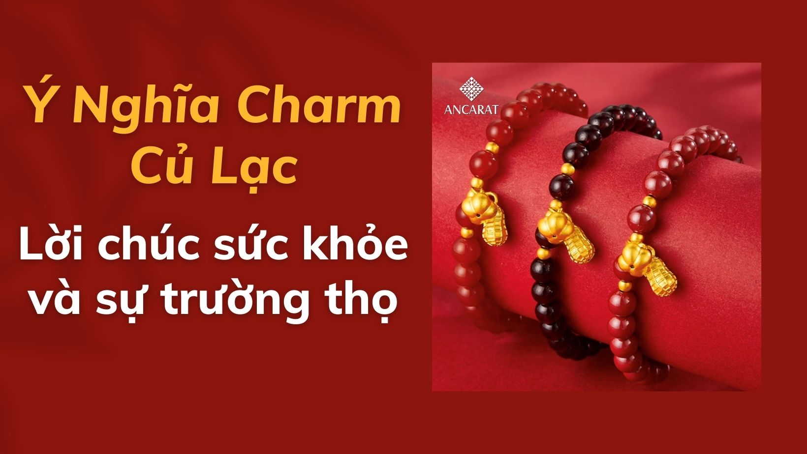 Ý nghĩa charm củ lạc