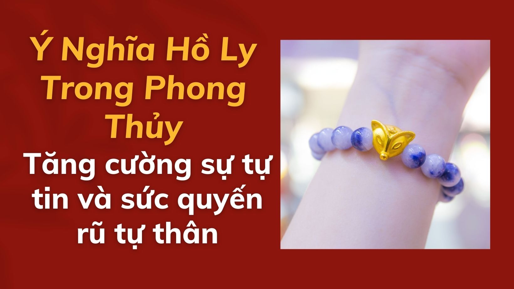 Ý nghĩa hồ ly trong phong thủy