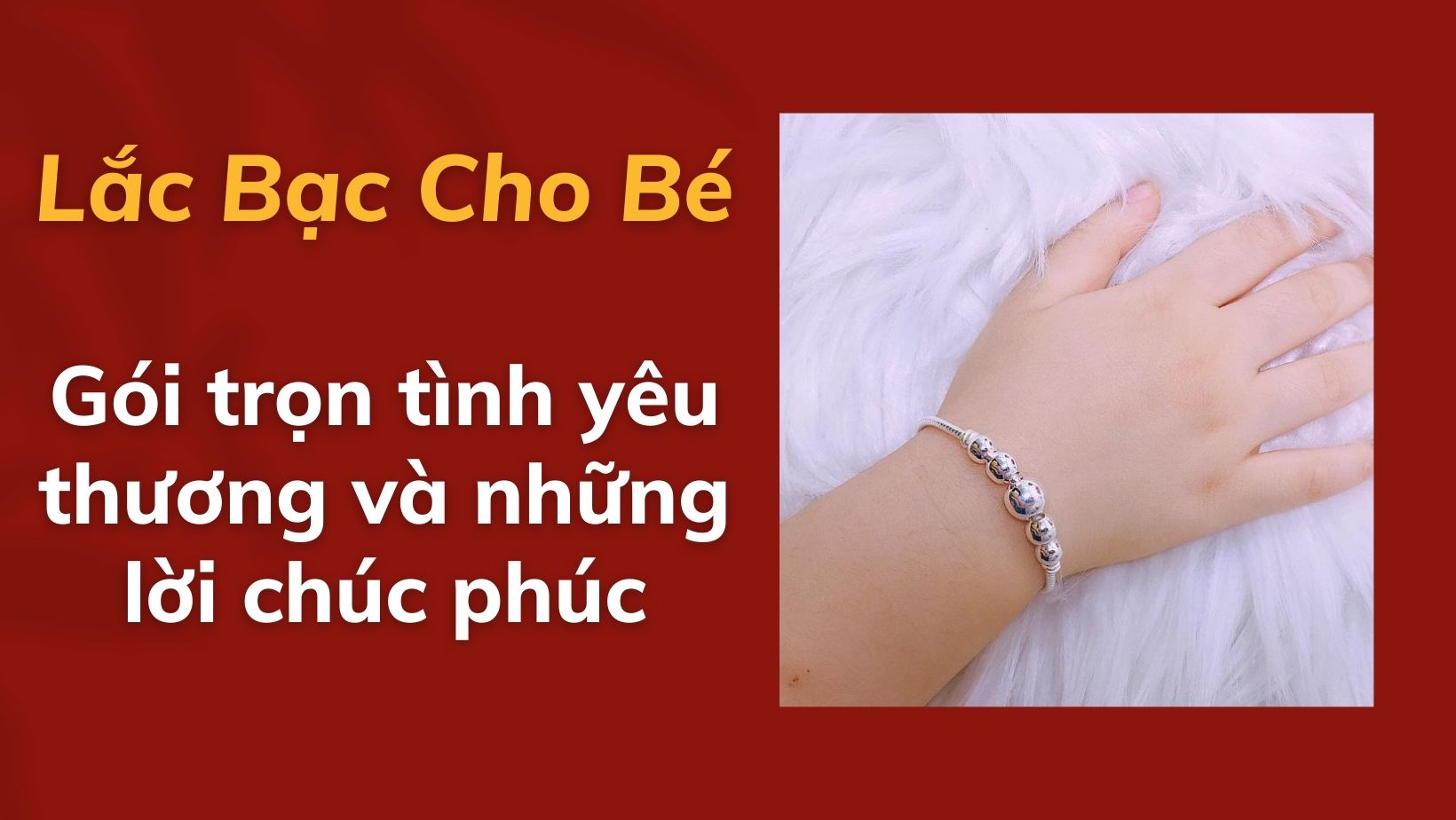 Lắc bạc cho bé trai và bé gái