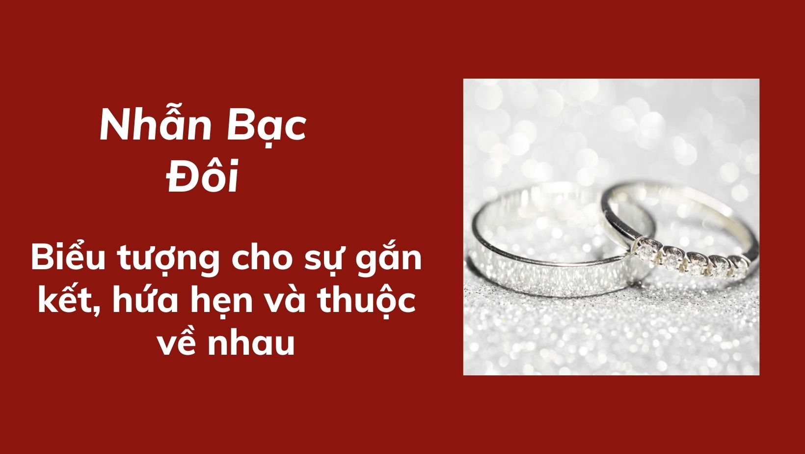 Nhẫn bạc đôi